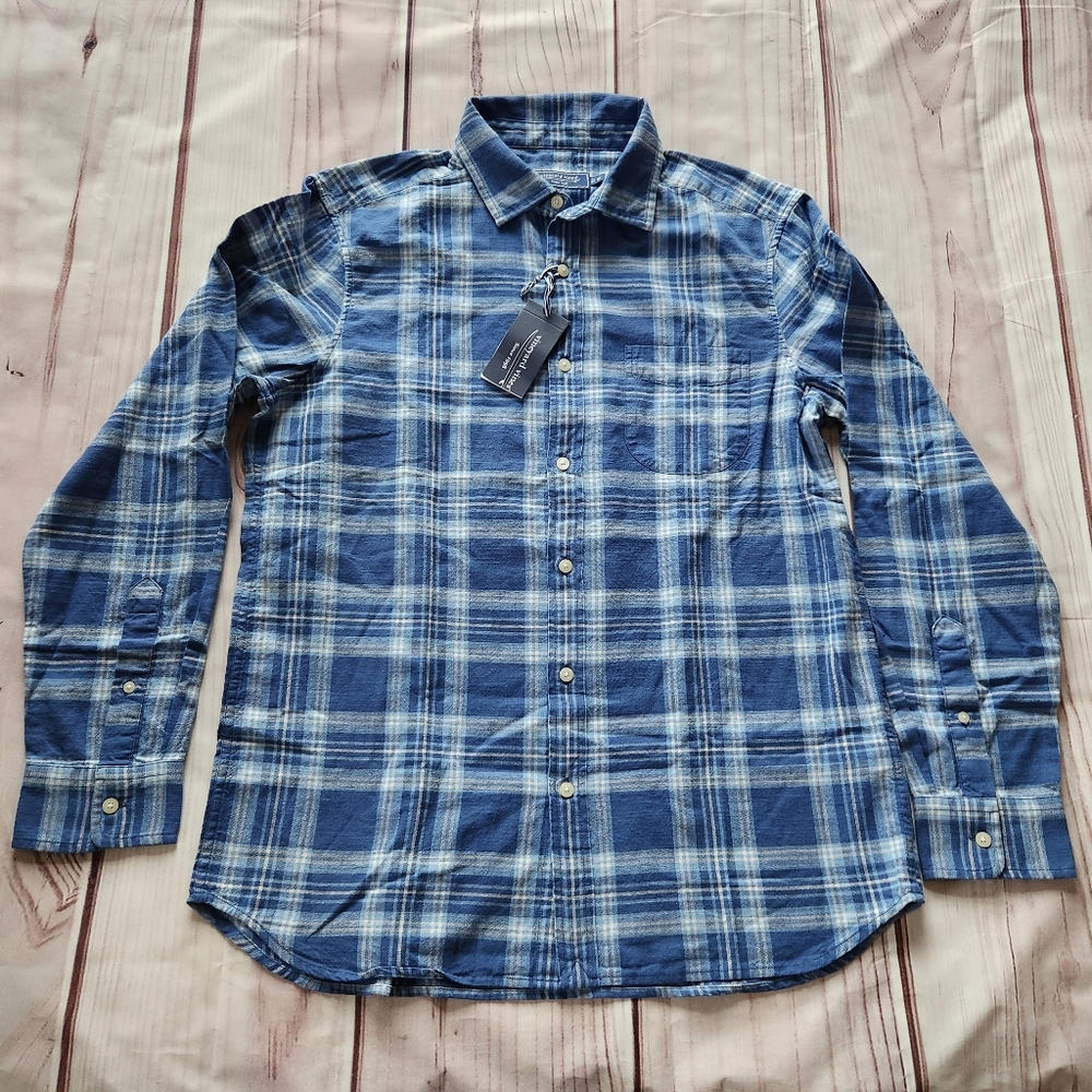 NWT Vineyard Vines "Miacomet Plaid Island Slub Shirt" Classic Fit | Men's Size M - Picture 3 of 8